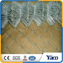 Hengshui 60 * 60 Millimeter 75 * 75mm 50 * 50mm galvanisierte Kettengliedmaschen-Zaunfabrik